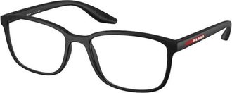 Prada PS 07Rv Brillen - Heren - Brillen - Zwart - 55 MM - Nylon - Accessoires