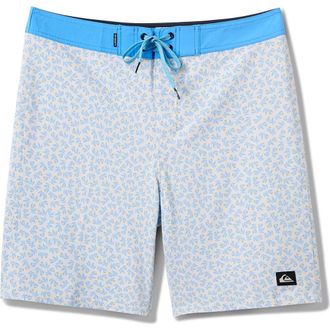 Quiksilver Surfsilk Straight Leg Board Shorts in Skyway at Nordstrom Rack, Size 30