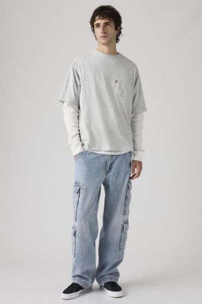 Levi's Vaqueros 578 Baggy Cargo - Hombre - 28X32 - Lavado claro / Joyful Clouds