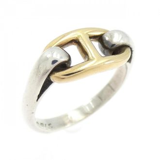 Herm&egrave;s Chaine Dancre Band Ring (Pre-Owned)