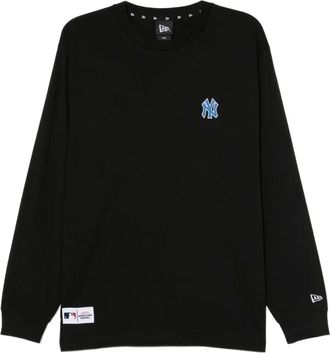 New Era x MLB T-shirt con logo - Nero