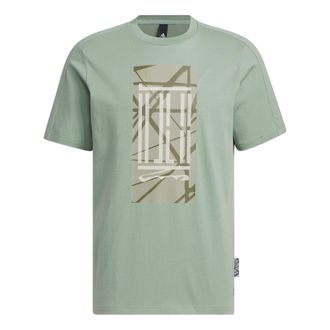 adidas Wuji Sportswear T-shirts Olive Green IA8148