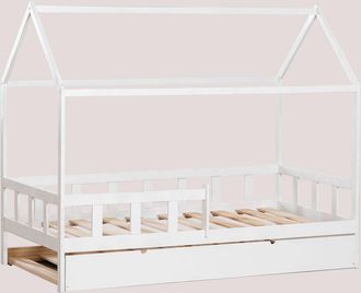 Sklum Cama De Madera Para Colch&oacute;n De 90 Cm Kelly Kids Sklum 90 X 190 Cm