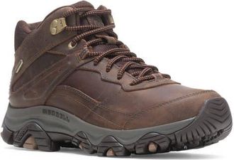 Merrell Moab Adventure 3 Waterproof Mid Hiking Boot in Earth at Nordstrom, Size 11.5