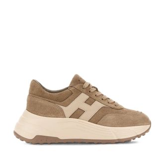 Hogan Casual Suede Chunky-Sole Sneakers