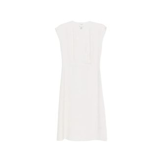 Calvin Klein V-neck Midi Dress