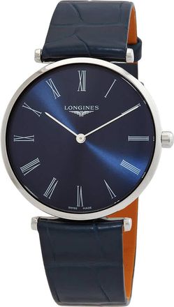 Longines La Grande Quartz Blue Dial Unisex Watch L4.866.4.94.2