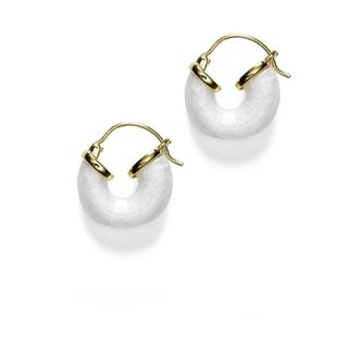 Anni Lu Accessoires, Dames, Geel, ONE Size, Petit Swell Hoop
