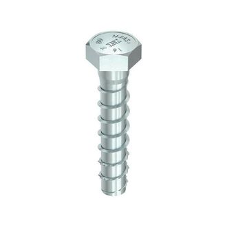 OEM Tornillo Para Hormig&oacute;n Heco-mmsplus-s 16x 80/10 Sw24 Zn-bl (paquete De 25)