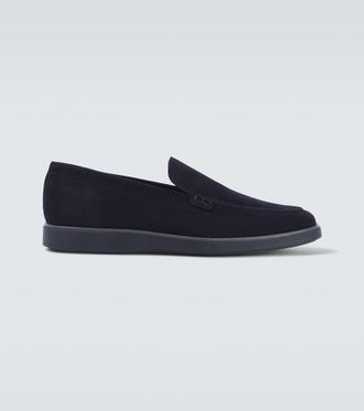 Magnanni Coroa suede loafers