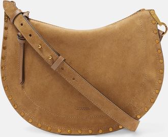 Isabel Marant Borsa a spalla Oskan Soft Zipped in suede
