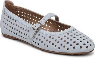 Naturalizer Aria Perforated Flat in Ice Blue at Nordstrom, Size 9.5
