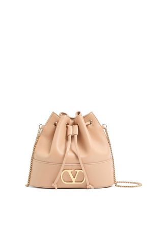 Valentino Garavani Vlogo Signature Leather Mini Bag