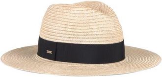 Eugenia Kim Courtney Packable Straw Fedora in Natural at Nordstrom