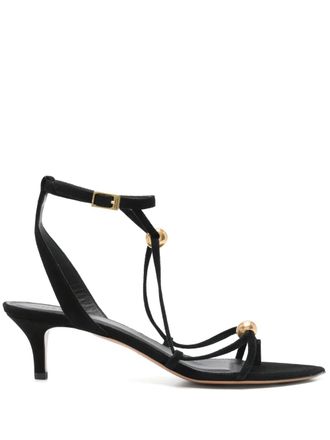 Isabel Marant 60 mm Olya sandalen - Zwart
