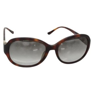 Ferragamo Pre-owned Accessories, female, Brown, Size: ONE SIZE Pre-owned Plastic Sunglasses