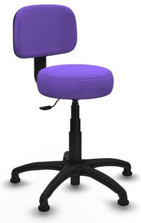 Piqueras y Crespo Piqueras Y Crespo - Silla Llanos Giratorio Bali Lila Base Poliamida 600 Topes