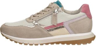 Gabor Lage Sneaker - Dames - Sneakers - Beige - 36 EU - Leer - Schoenen
