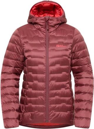 Jack Wolfskin Passamani Down Hoody Daunenjacke f&uuml;r Damen | rot