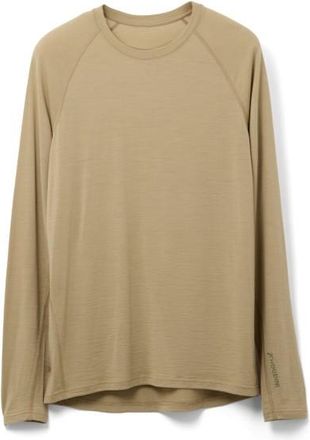 Houdini Puremerino Crew Merinolongsleeve f&uuml;r Herren | gr&uuml;n