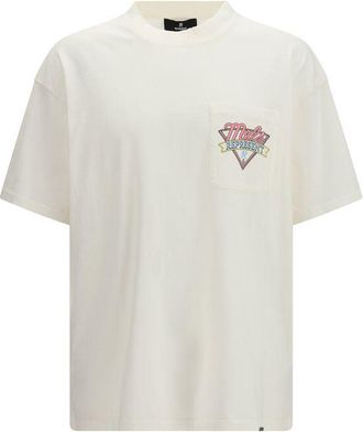 Represent Wit Katoenen T-Shirt