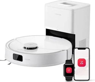 Roborock Aspiradora Robot Roborock Q10 Pf+ - 10 000 Pa - Sistema Antienredos Dual, Limpieza En Seco Y H&uacute;medo, Elevaci&oacute;n De 8 Mm, Base Autolimpiante, Eliminaci&oacute;