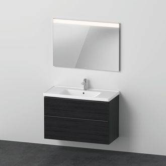 Duravit Juego De Muebles D-neo, Mueble Lavabo Con Mueble De Pared Y