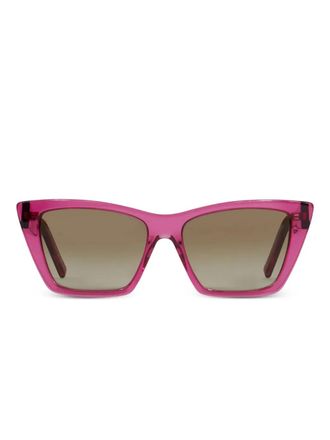 Saint Laurent Eyewear SL 276 MICA square-frame sunglasses - Pink