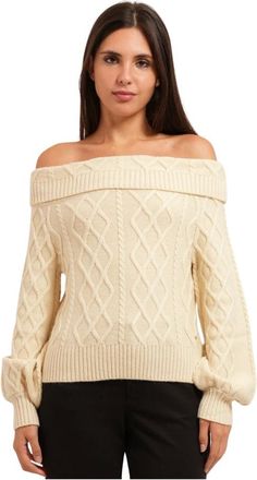 A|X Armani Exchange Mujer, Jerseys, Beige, Talla: XS