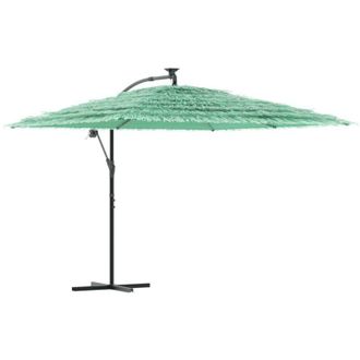 vidaXL Sombrilla De Jard&iacute;n Con Poste De Acero Verde 290x290x238 Cm Vidaxl