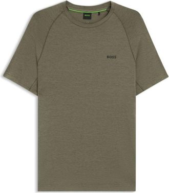 BOSS Logo-detail T-shirt in a slim fit