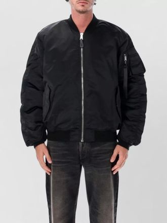 Alpha Industries quilted relaxed-fit padded bomber jacket