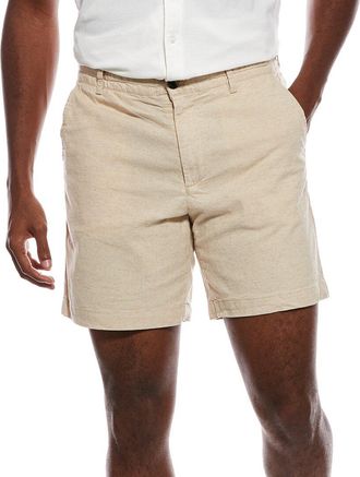 Civil Society Vito Linen-Blend Short