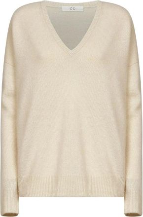Co Mujer, Jerseys, Beige, Talla: S