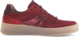 Gabor Rode Damessneaker - Stijlvol en Comfortabel - Dames - Sneakers - Rood - 37 EU - Su&egrave;de - Schoenen