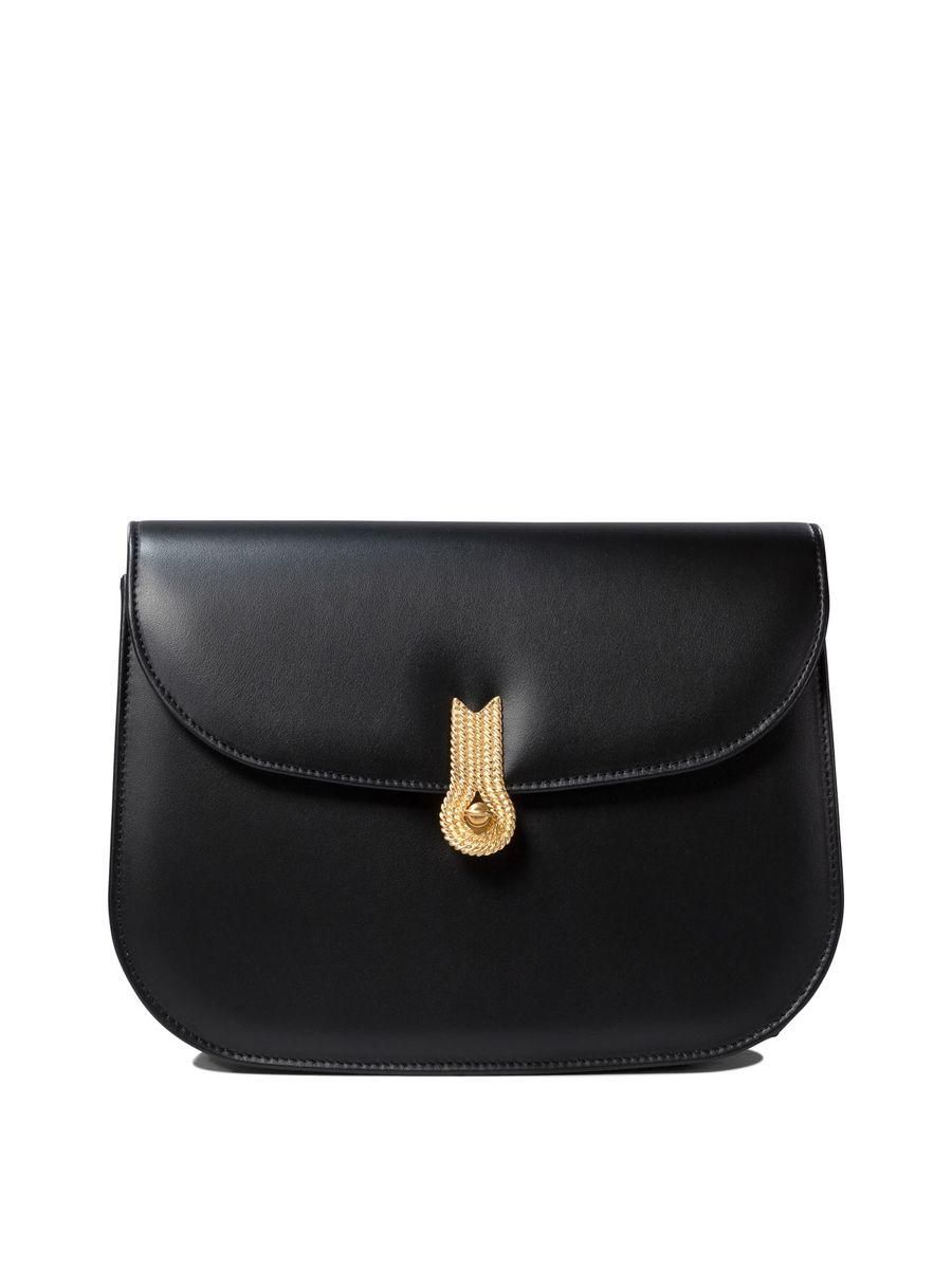 【関税込み】Amato Daniele Shoulder bags WOMAN AMATO DANIELE DARK GREEN CALF LEATHER QUEEN CACCIATORA BAG