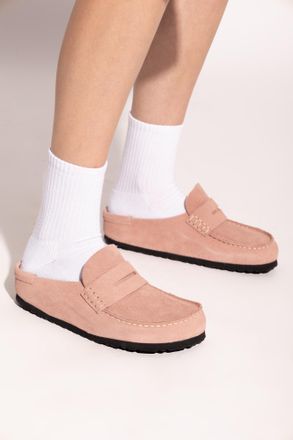 Birkenstock Naples Wrapped Shoes, Womens, Pink