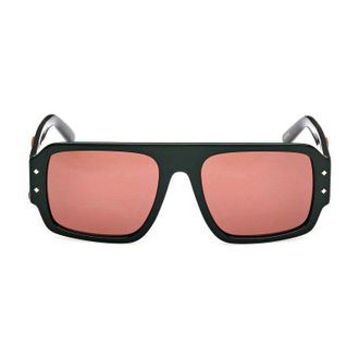 MCM Square Full Rim Sunglasses - Green