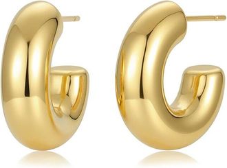 Liv Oliver 18K Plated Earrings