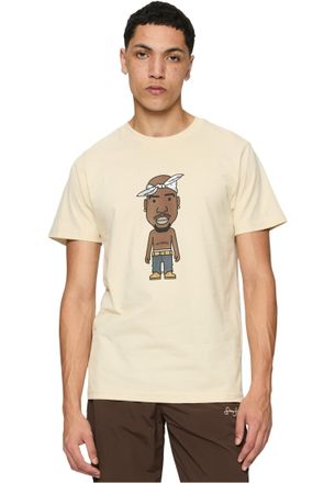 Mister Tee Mens Mt545-la Sketch Tee T-Shirt, Sand, XXL