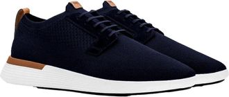 Wolf & Shepherd SwiftKnit Derby Mens Navy Square Toe Dress Shoes RHS8468