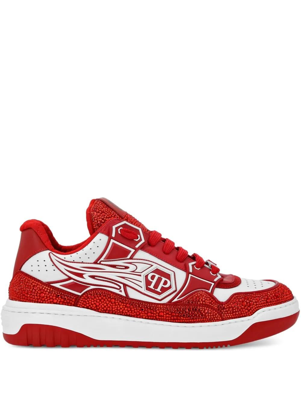 Chaussures Philipp Plein en Rouge jusqu'à −60%