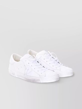 Philippe Model low top leather sneakers