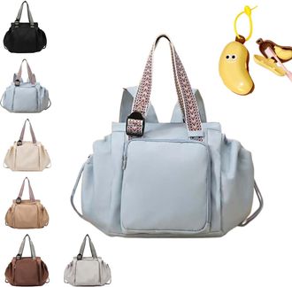 Generic Sekon Esential Tote, Multifunctional Travel Organizer Bag for Ladies Large-Capacity Handbag for Travel (Blue)