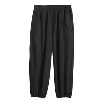 adidas x Willy Chavarria Twill Oversize Track Pants Black KD9349