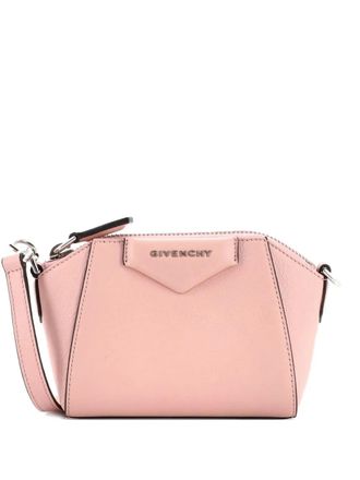 Givenchy Antigona Leather Nano crossbody bag - Roze