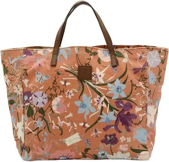 Gucci Multicolor Canvas & Leather Childrens Tote (Authentic Pre-Loved)