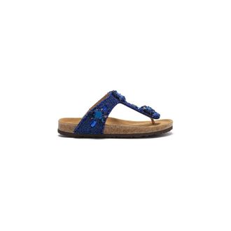 Maliparmi Flip Flops, female, Blue, Size: 11 US Infrabijoux Glamour