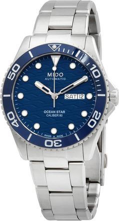 Mido Ocean Star Automatic Blue Dial Mens Watch M0424301104100