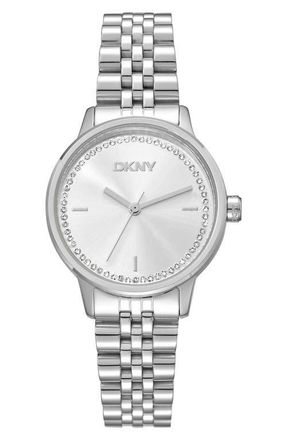 DKNY L 086 Bracelet Watch in Silver at Nordstrom